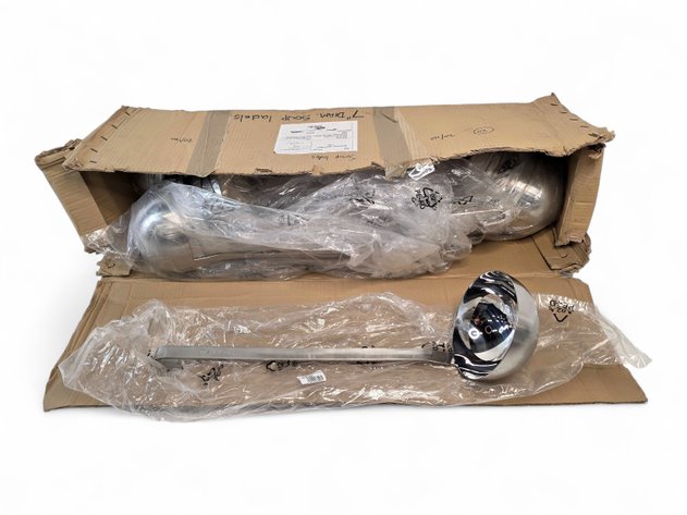 20x 34oz Soup Ladles - Brand New, Stainless Steel