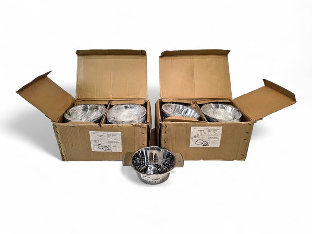 40x Colanders - Brand New, Stainless Steel