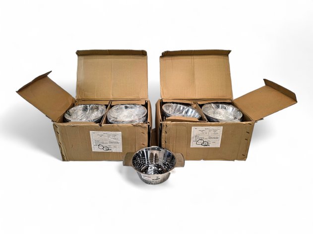 40x Colanders - Brand New, Stainless Steel