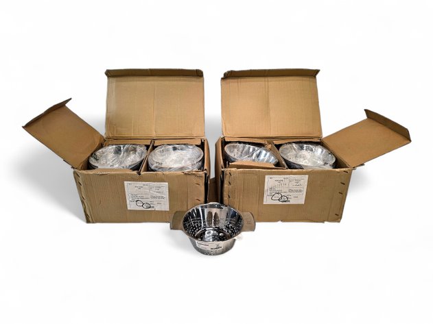 40x Colanders - Brand New, Stainless Steel