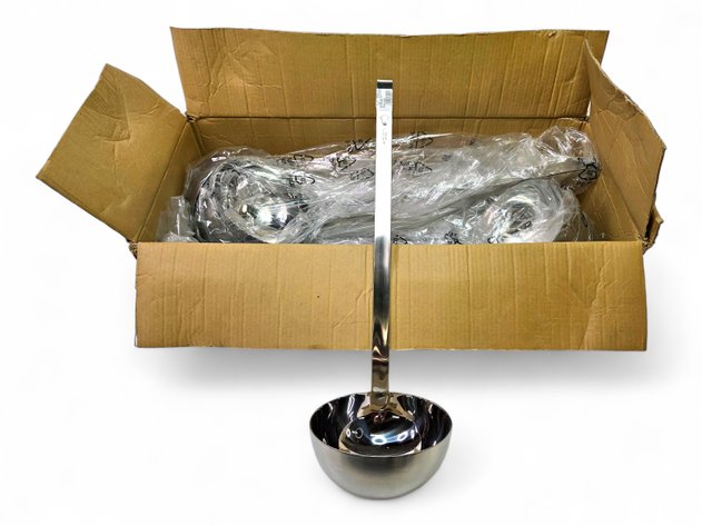 10x 51oz Soup Ladles - Brand New, Stainless Steel