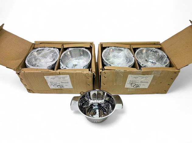 40x Colanders - Brand New, Stainless Steel