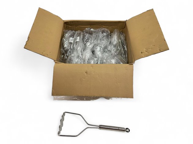 38x Potato/Vegetable Mashers - Brand New, Stainless Steel