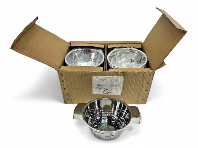 20x Colanders - Brand New, Stainless Steel