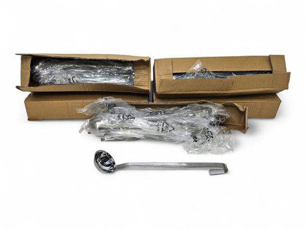 50x 2oz Soup Ladles - Brand New, Stainless Steel