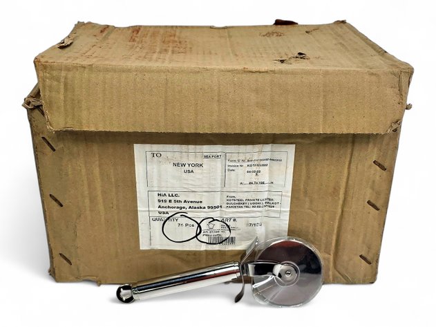 75x Pizza Cutters - Brand New, Stainless Steel