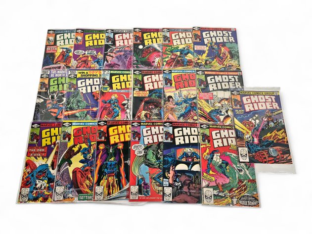 19x Marvel Ghost Rider #42-#60 Comic Books