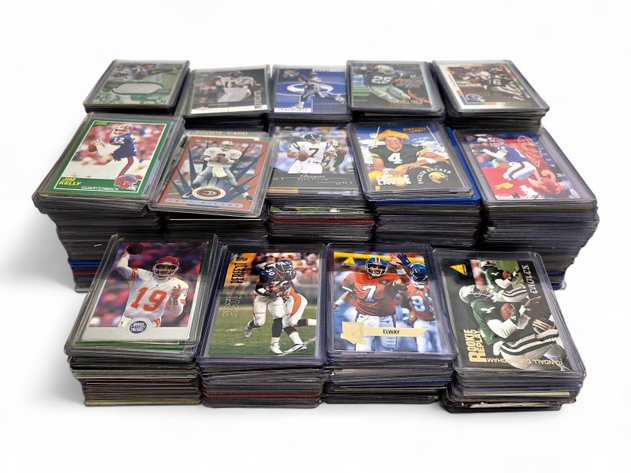 650x Football Cards w/ Joe Montana, John Elway, Troy Aikman & More