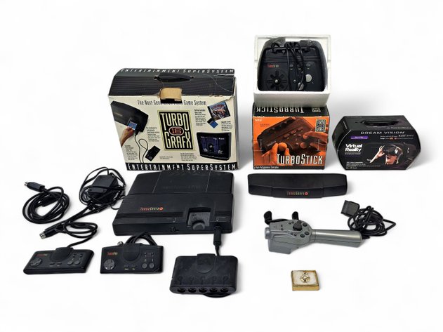 TurboGrafx-16 Console w/ Controllers, Accessories & More