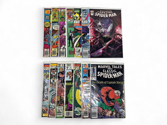 14x Marvel Marvel Age, Avengers, Ghost Rider, Master of Kung Fu & More Comic Books