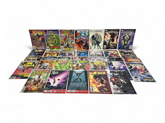 33x Marvel The Uncanny X-Men, All-New X-Men, Captain Marvel & New Mutants Comic Books