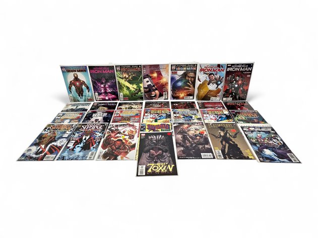 29x Marvel The Invincible Iron Man, Toxin, Doctor Strange & Sleepwalker Comic Books
