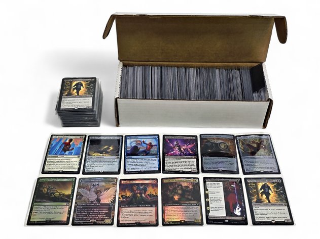 650x Rare & Mythic Final Fantasy & Spider-Man MTG Cards