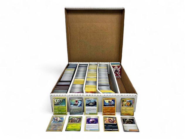 4000x Modern English & Japanese Pokémon Cards
