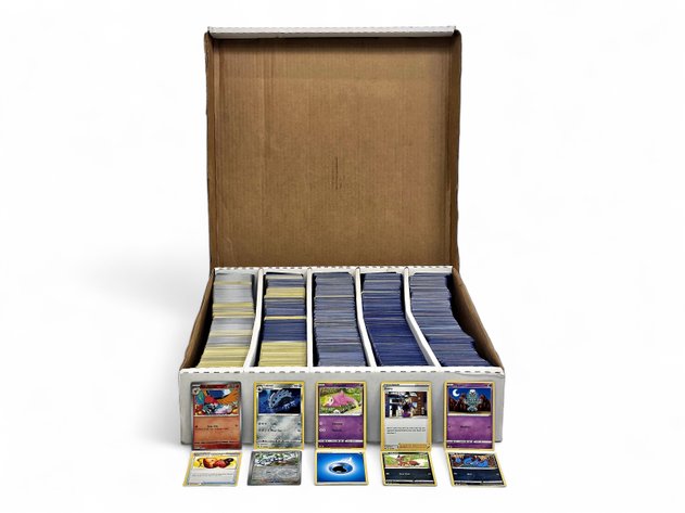 4500x Pokémon Cards - Reverse Holofoil Fletchinder, Starly & More