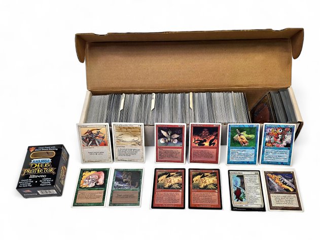 800x Vintage MTG Cards - Repentant Blacksmith, Blue Ward & More