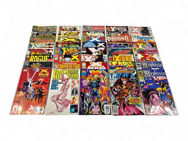 39x Marvel X-Men, Dark Hawk, Excalibur, X-Factor & More Comic Books