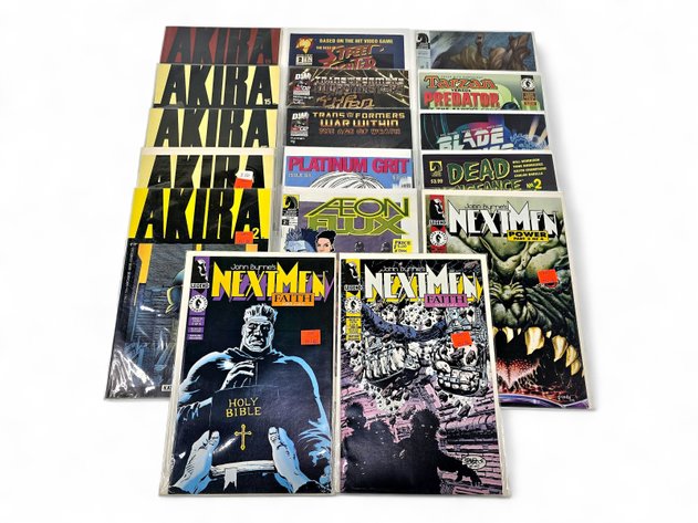 17x Akira, Aeon Flux, John Byrne's Next Men, Platinum Grit & More Comic Books