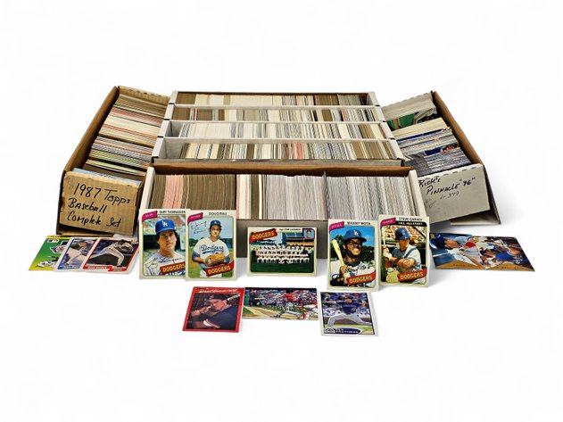 Large Baseball Card Collection