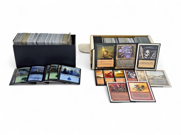 600x Vintage & Modern MTG Cards - Fatal Blow, Raise Dead & More