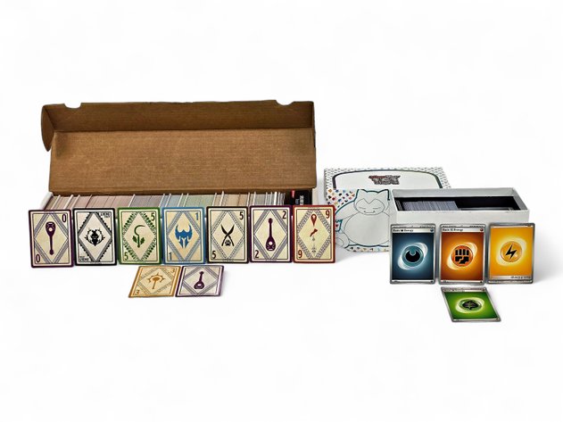 700x D&D 5e Class Spellbook Cards & 350x Pokémon Cards