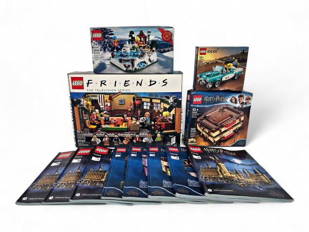 LEGO Building Sets - Friends, Harry Potter, City & Speed Champions w/ Books