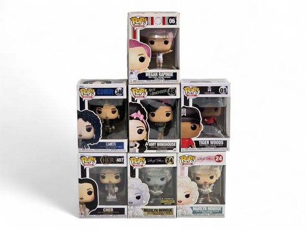 Funko Pop! Vinyl Figures - Sports Legends, Rock, Golf & Icons