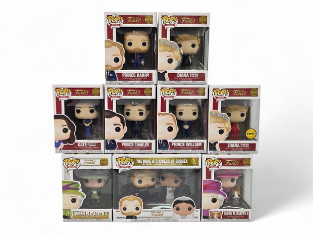 Funko Pop! Vinyl Figures - British Royal Family
