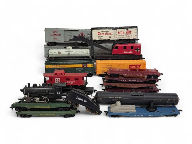 Vintage Model Train Cars