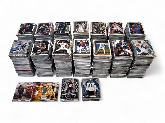 Football, Basketball & Baseball Trading Cards - Sam Hartman, Kareem Abdul-Jabbar, Liam Hicks & More