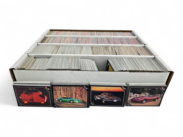 Vintage Chevrolet Corvette Trading Cards