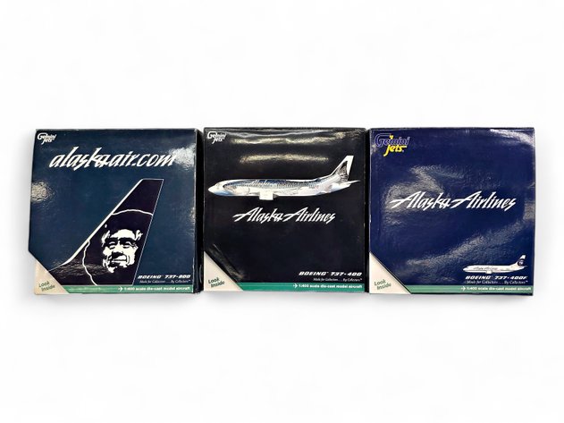 Gemini Jets Die-cast Model Airplanes - Alaska Airlines