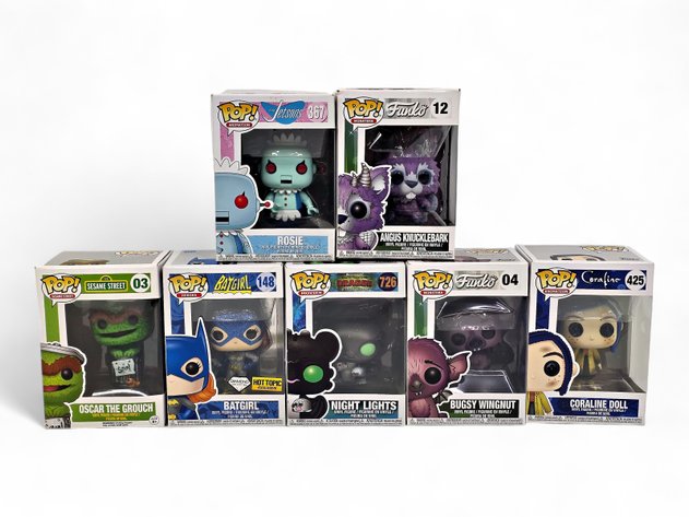 Funko Pop! Vinyl Figures - The Jetsons, Sesame Street, Batgirl, Coraline & More