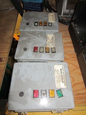 Image for Lot of (3) Captive Relay Controllers (PR12)