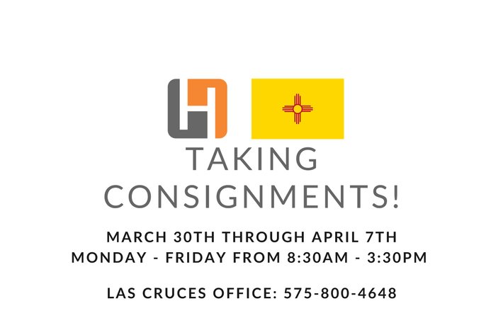 Image for April 2026 Las Cruces Consignment Auction - Las Cruces, NM