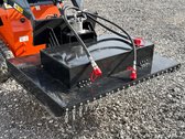 Mini Skis Steer Flail Mower Attachment