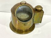 Brass Ship Binnade Compass