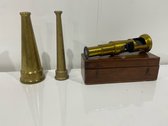 Antique Brass Apothecary Microscope