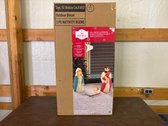 Holiday Time Nativity Blow Mold Set