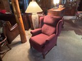 Recliner With Elephant Lamp