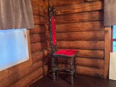 Vintage Spanish Jacobean Style Prayer Chair