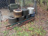 Used Washing Machine Tumblers And T-Posts