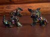 Imperial Glass Company Dog Figurines