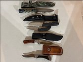 Collection Of Fixed Blade Knives