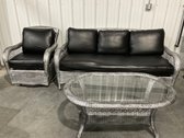 Wicker Sofa & Chair