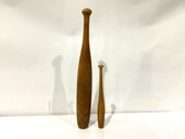 Antique Wooden Indian Clubs