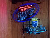 Miller Lite Royals Neon Sign