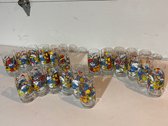 Three Sets Of 1983 Smurf Collectors Glasses