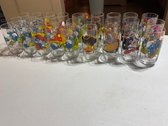 Three Sets Of 1982 Smurf Collector Glasses