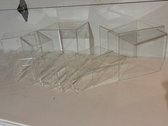Scaling Height Plexiglass Tri Tables